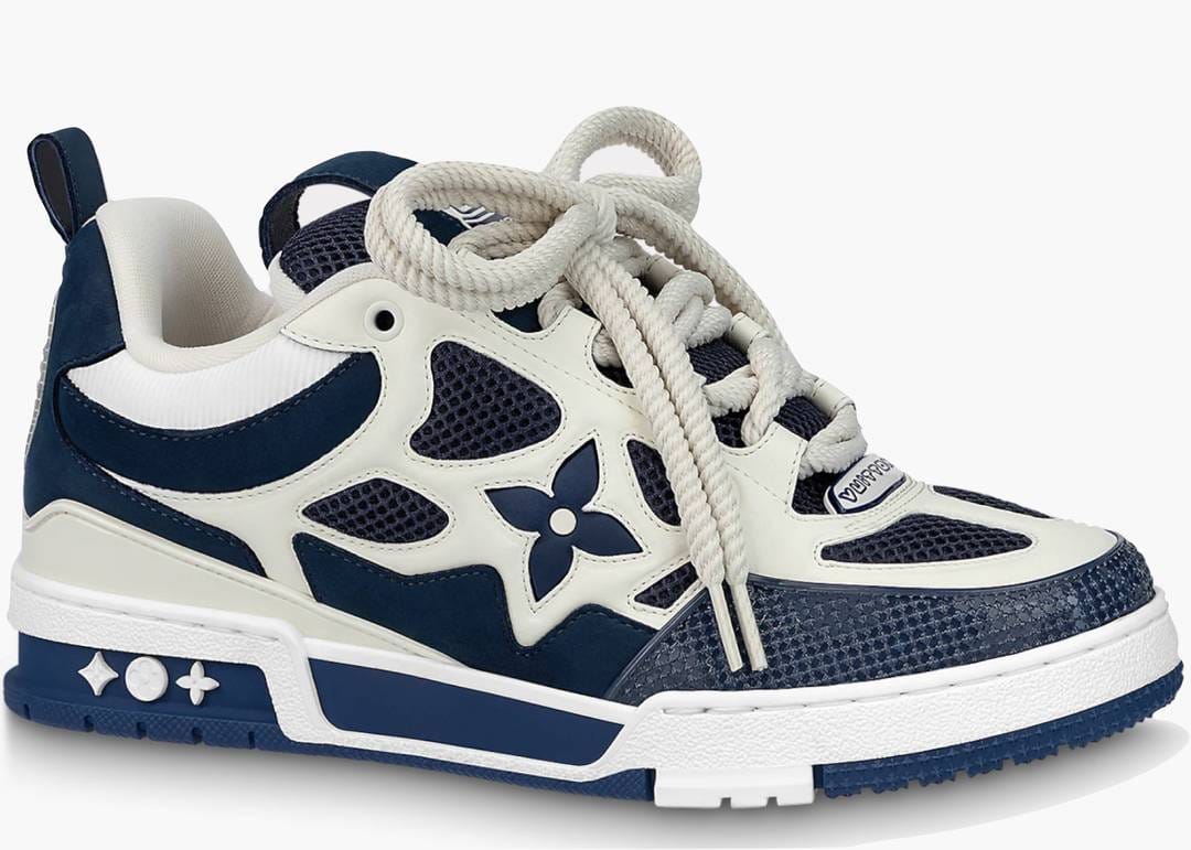 Baskets LOUIS VUITTON Skate Trainer – bleu marine