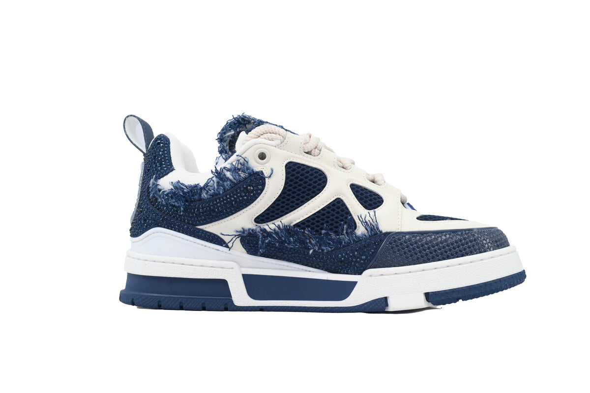 LOUIS VUITTON skate ma mao bleu diamant