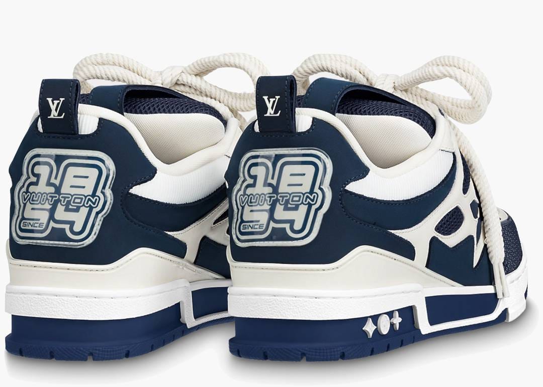 Baskets LOUIS VUITTON Skate Trainer – bleu marine