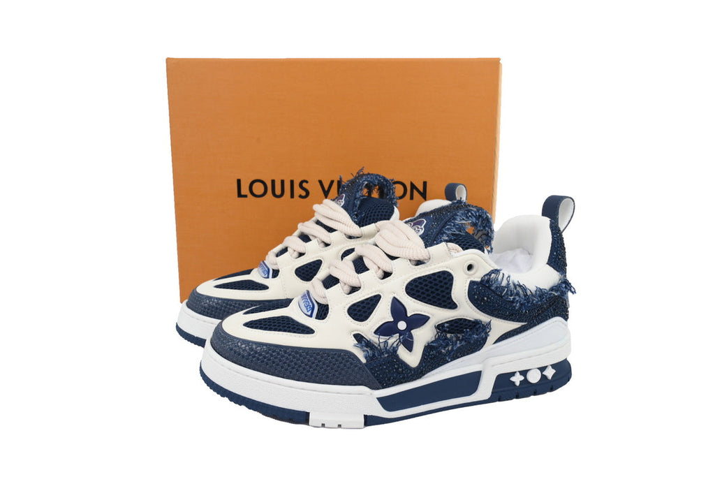 LOUIS VUITTON skate ma mao bleu diamant